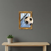 3D Sports Wall Sticker Self 3D Sports Wall Decal Peel and Room Decoration for Children, Teens, Bedroom