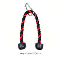 Molded Grips Cable Pull down Rope 70 Cm Cable Attachment Rope Braided Fitness Accessory Thick