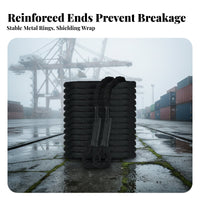 Break-Resistant Heavy-Duty Tow Strap Strong Load-Bearing Capacity Vehicle Recovery Kit Long-Lasting Towing Equipment Thickened Design for Outdoor-Road Enthusiasts, Truck Owners, ATV/UTV Drivers, Emergency Situations, Roadside Assistance