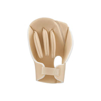 Contoured Hand Support Pad with Finger Separators Adjustable Padded Hand Splint with Wrist Strap Foam Wrist Finger Brace Secure Fit for Patients, Caregivers, Home Care, Rehabilitation