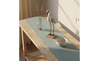 Mediterranean Theme Avian Decor Handmade Nautical Avian Decoration Rustic Seagull Statue Stable Base for Living Room, Hallway