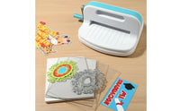 Easy to Use 2-in-1 Die Cutting Embossing Machine Space-Saving A4 Die Cutting Machine Portable for Crafters, Scrapbook Makers, Art Class