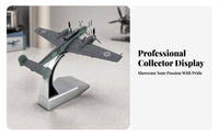 1:100 Fighter Model Boxed Presentation 1:100 Fighter Plane Model Alloy