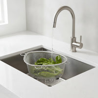 Oval Sink Strainer Basket Long-Lasting Drain Basket Rust-Resistant Mesh Colander Stable