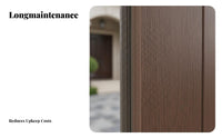 Co-Extruded WPC Siding Anti WPC Wall Panel Waterproof Wood Composite Wallboard for Homeowners, Builders, Courtyard, Outdoor, Balcony