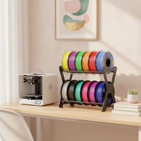 Desktop 3D Printer Filament Storage Rack Tabletop Spool Holder Metal for Makers