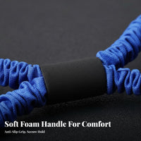 Double Loop Stretch Band Resistance Band Snap-Resistant 8 Shaped Stretch Band Multifunctional Shoulder Stretcher Rope for Gym, Office