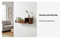 Wall shelf with Lip Nordic aesthetic Single Plank Shelf Space-Saving for Gift Givers