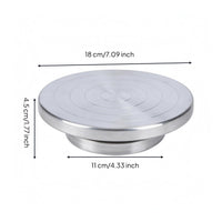 Sculpting Turntable Circular Pottery Turntable Stable for Crafting