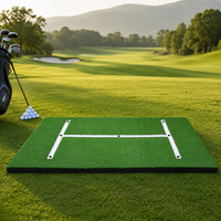 golf hitting mat