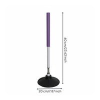 Tumbler Training Pole Foam Padded Weighted Base Agility Pole Indoor Outdoor Use Agility Training Poles for Athletes, Coaches, Basketball Court, Gym