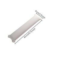 Silicone-Filled Keyboard Wrist Rest Rounded Profile Padded Hand Rest Raised Ends Computer Accessory Soft-Feel