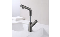 Faucet with Pull-out Sprayers Contemporary Washbasin Tap for Washroom