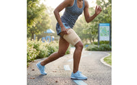 Thigh Support with Straps Targeted Compression Sleeve Low-Profile Thigh Compression Sleeve for Athletes, Running, Training