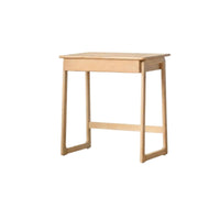 Space-Saving Wooden Desk with Drawers Minimalist Design Single-Drawer Wooden Desk Easy Assembly Study Table Ample Legroom for work-from-home Workers, Apartment Dwellers, Professionals, Small compact areas, Dorm Room, Bedroom