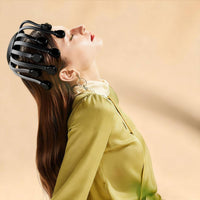 Portable Electric Multi-Arm Head Massager Rechargeable Multi-Arm Head Massager Single-Button Control Vibrating Massage Claw Quiet Operation for Office Workers, Seniors, Home, Travel