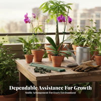 Bendable Design Flexible Shaping Wire Gentle on Plants Soft-Coated Twist Cord Strong Metal center Plant Stake Cut to Size for Houseplant Owners, DIY hobbyists, homeowners, Indoor, Indoors, Balcony, verdanthouse