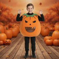 Kids Pumpkin Costume Role-Playing Fun Lantern-O'-Lantern Tunic for Halloween