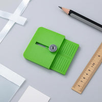 Measurement Markings Vinyl Film Cutting Tool Textured Surface Film Cutting Guide Molded Plastic Edge Trimming Guide Metal Screw Fastener