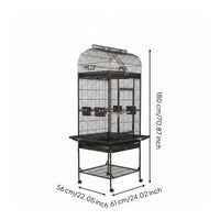 Parrot Enclosure Wire Mesh Metal Avian Enclosure Feeding Container Holders