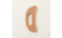 Wooden Gua Sha Tool Smooth Surface Moon-Like Form Easy Grip Wood Gua Sha Board for Spa