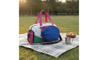 Large Capacity Travel Bag Multi Compartment Oversized Shoulder Duffel Heavy Duty