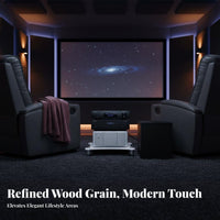 Sturdy Construction Vibration Isolation Audio Stand Stable & Long-Lasting High-Fidelity Equipment Stand Heavy Duty Load-Bearing Home Stereo Equipment Shelf High-Quality Materials for Audiophiles, Living Room