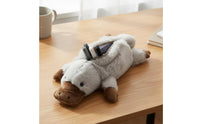 Cute Platypus Writing Utensil Case Zipper Closure Soft Writing Utensil Case Large Capacity School Supplies for Students