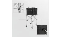 Foldable Ball Storage Cart Klappbar Faltbarer Ballaufbewahrungswagen Rollbar Ballaufbewahrungswagen Mit Rollen Rolling for Teachers, Schools