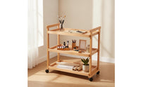 Art Trolley Crafted Studio Cart Open-Shelf Organizer for Artists, Classroom