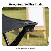 Foldable Lightweight Sketching Stool Compact Collapsible Fishing Chair Folds in Seconds Portable Beach Chair Heavy Duty for Artists, Anglers, Beachgoers, Travel, Picnics, Backyard, Gardening