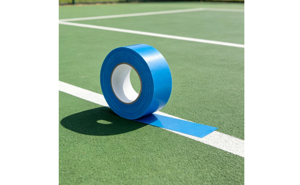 Court Marking Tape Flat Sports Court Tape Athletic Equipment Wide Outdoor for Concrete Floors