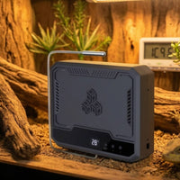 Smart Constant-Temperature Heater No-Light Terrarium Heater with Mounting Frame Automatic Auto-Regulate Compact