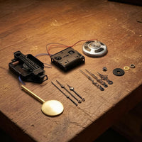 Clock Set with Chime Musical box Decorative Pendulum Clock Set with Hands Complete for Makers