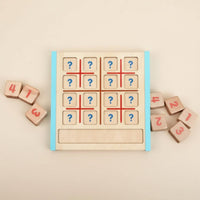 Sudoku Puzzle Game Set  Wood   Sudoku Board Paint Math Learning Toy for Preschoolers