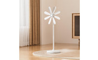 Grille-Less Floor Fan Quiet Function Transformable Pedestal Fan Air Circulator Energy Saving Home Appliance for Students
