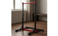 Steel Frame Freestanding Pull-up Bar Anti-Slip Freestanding Pull up Bar Wide Floor Pads Fitness Equipment Stable Standing for Home Exercise, Stretching