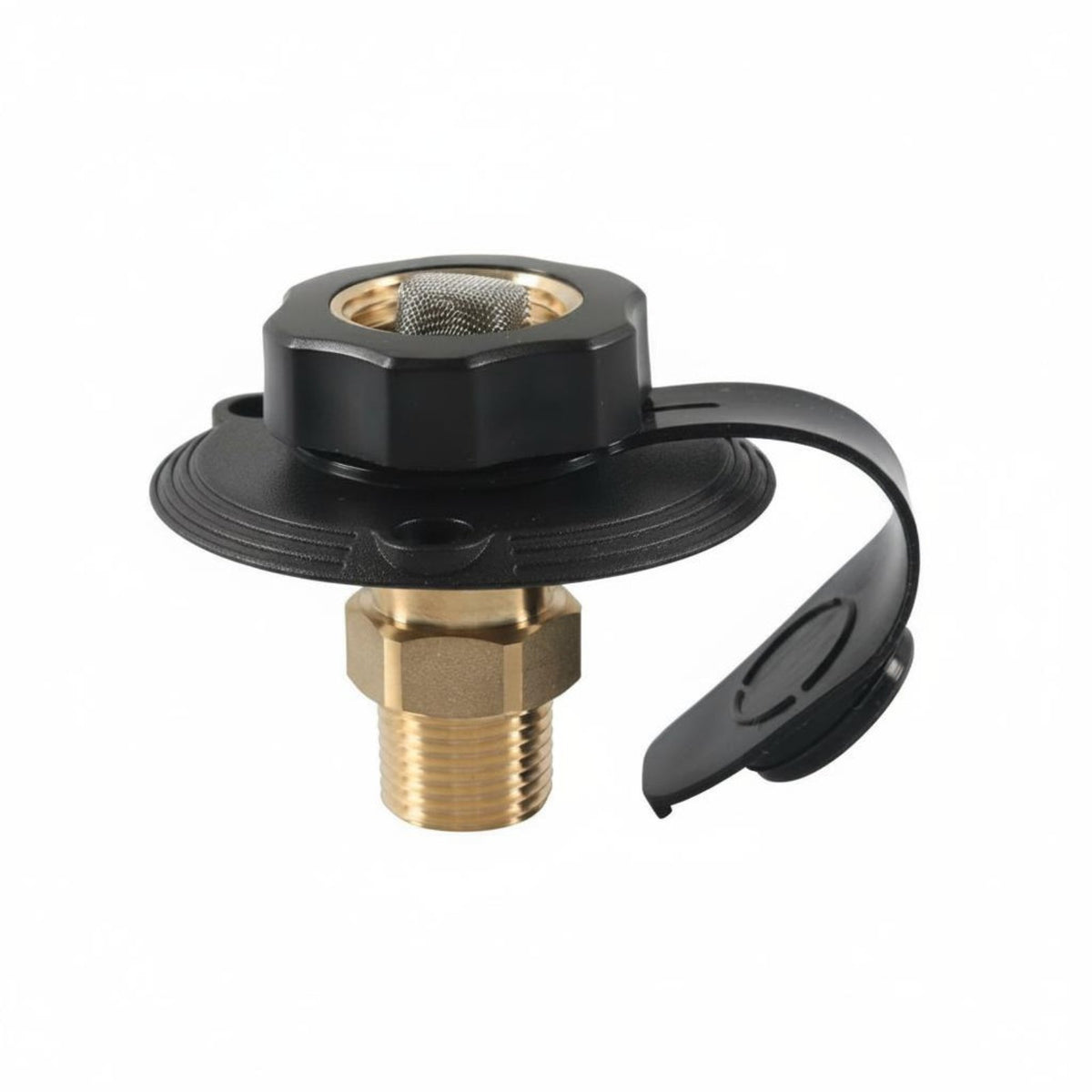 Brass Water Inlet Mechanism Rust Resistant Backflow Preventer Easy to Install for Yacht