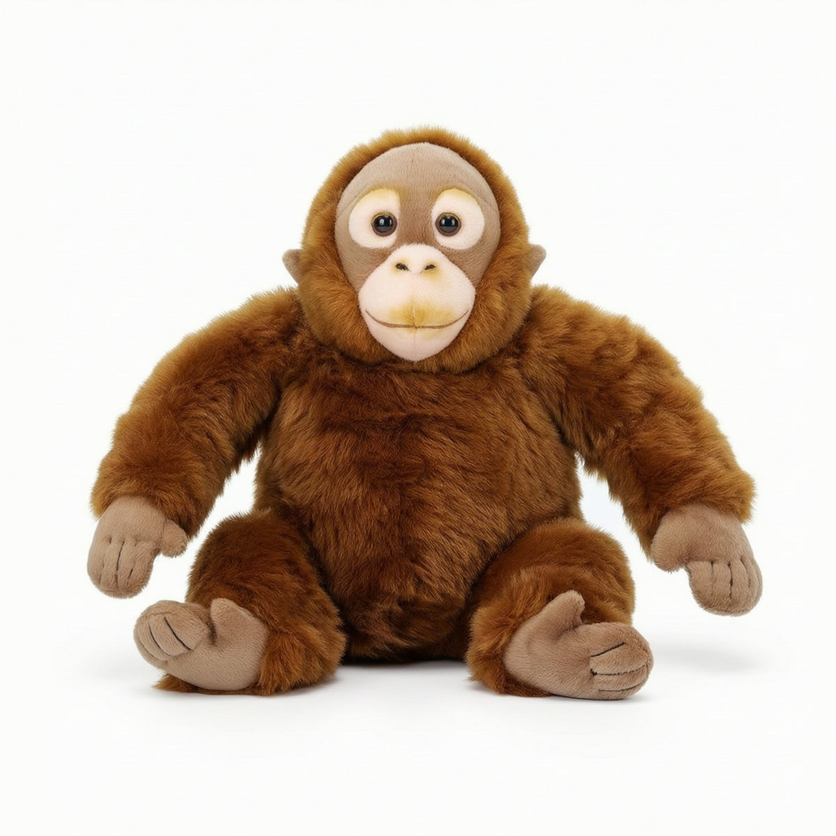 Stuffed Primate Cuddly Stuffed Monkey Huggable for Playroom, Nursery, Kids