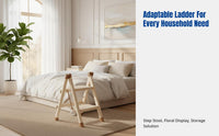 Step Ladder for Home, Foldable, Thickened Carbon Steel, Anti-Slip, Multi-Functional, Indoor