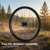 Mountain Bike Wheelset Seamless Hub Aluminum Alloy Bike Wheel Aero Rim Design