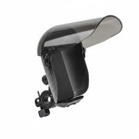 Motorcycle Phone Holder Easy Installation Weather-Resistant Phone Direction Guide Holder 360° Rotation Rain Cover Bike Mount