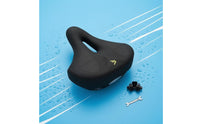 Soft Inflatable Bike Saddle Perforated Hollow Bike Saddle Breathable Padded Cycle Seat Shock Absorption