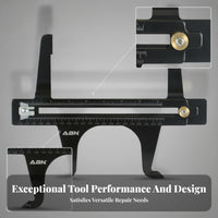 Measuring Brake Reset Tool Steel Brake Repair Tool Adjustable for Garage