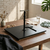 Creature Stand Rectangular Base Adjustable Metal Stand