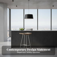 Backless Industrial Stool Easy to Assemble Backless Counter Seat for Bar, Adults