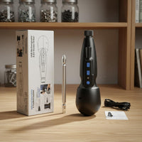 Cordless Screwdriver Set Forward and Backward USB-Charged Power Screwdriver for Electricians, Furniture Assembly