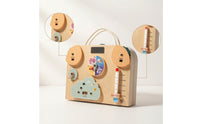 Travel Calendar Board with Accessories Portable Weather Board with Slider Educational Toy Interactive for Preschoolers, Kids, Toddlers, Home, Classroom