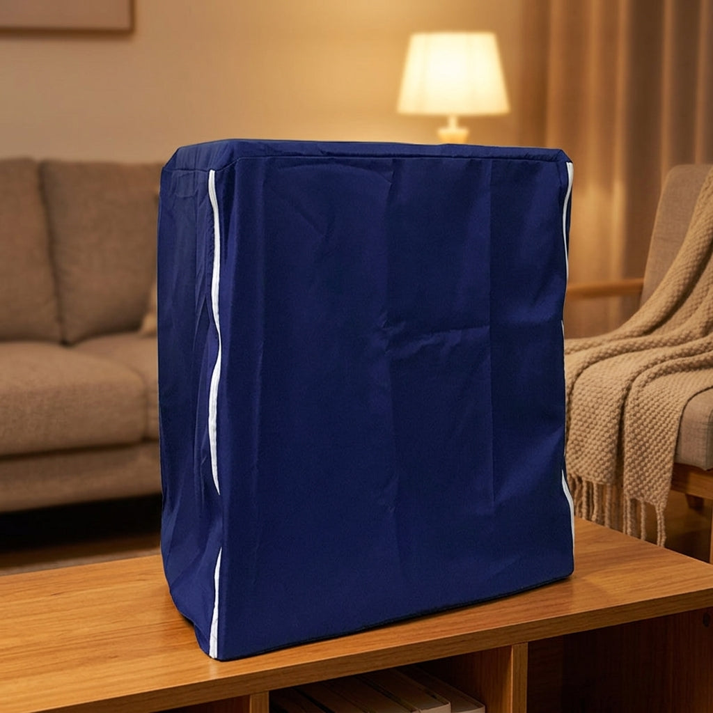 Bird Cage Cover with Zipper, Polyester Blackout Cover for Large Night Bird, Flat Top Birdcage Cover, Dustproof Cage Cover for Pet Bird Care