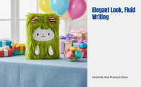 Plush Notebook, Cute Compact Notebook, Soft Toy Cover, Creative Gift, Stationery
